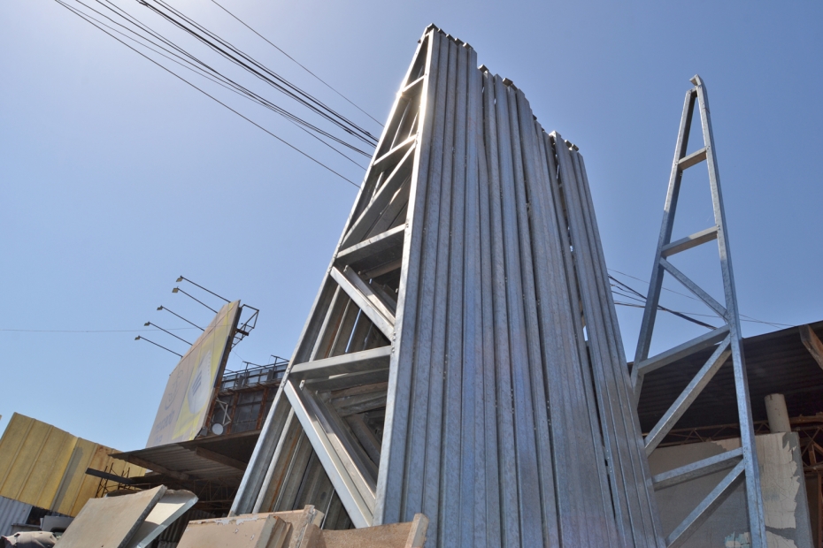 Estructuras de aluminio para la construcción de techos